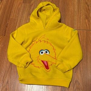 Sesame Street Big Bird Yellow Kids Hoodie